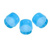 Plateau de Procédure Médical Rognon Bleu en Plastique 3 Pièces | Compartiments Bords Relevés, Base Antidérapante, Organisation du Chariot, Hôpitaux et Centres de Soins