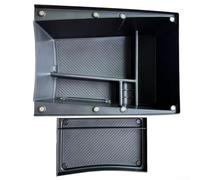 Plateau de rangement de voiture pour console centrale - Boîte de rangement sous accoudoir - Plateau de rangement intérieur pour KIA EV3 2024