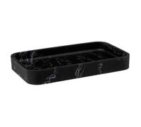 Plateau de Rangement Design "Léa" 19cm Noir