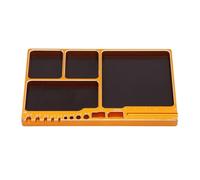 Plateau de rangement d'outils avec balance intégrée pour voitures télécommandées de 18, 112, organisateur de rondelles d'écrous en aluminium pour vis et petites pièces, support de composants