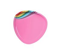 Plateau de rangement en acier satiné pour bijoux, maquillage, cosmétiques, outils de manucure, babioles, pour usage domestique et salon de manucure
