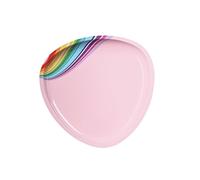 Plateau de rangement en acier satiné pour bijoux, maquillage, cosmétiques, outils de manucure, babioles, pour usage domestique et salon de manucure