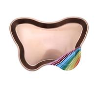Plateau de rangement en acier satiné pour bijoux, maquillage, cosmétiques, outils de manucure, babioles, pour usage domestique et salon de manucure