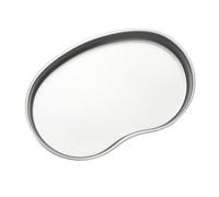 Plateau de rangement multifonctionnel en acier inoxydable pour accessoires de beauté, plateau à ongles en acier inoxydable