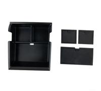 Plateau de rangement pour accoudoir compatible avec BYD Atto 3 Yuan Plus 2022 avec boîte de rangement amovible pour un accès facile aux pièces de monnaie, téléphone, portefeuille et cartes de visite