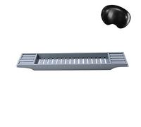 Plateau de rangement pour baignoire - Plateau de rangement durable et fonctionnel pour baignoires, solution de rangement supérieure, design simple