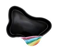 Plateau de rangement pour outils colorés en acier satiné pour bijoux, maquillage, cosmétiques, bibelots, ongles