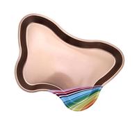 Plateau de rangement pour outils colorés en acier satiné pour bijoux, maquillage, cosmétiques, bibelots, ongles