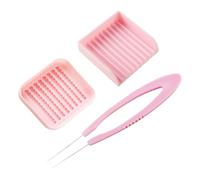 Plateau de rangement pour perles de fusion, stockage d'arts et d'artisanat, plateau pour fabrication de bijoux, pour amateurs amateurs de maison, lieu de travail, atelier et studio