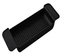 Plateau de rangement pour salle de bain, étagère extensible pour vidange, rangement multifonctionnel en plastique pour baignoire - Solution simple et élégante pour salle de bain