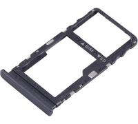 Plateau de rechange compatible avec TCL 405 406 408 T506D T506K T507D T507U T507A Chariot support adaptateur fente porte-carte SIM + compartiment mémoire micro SD (Noir)