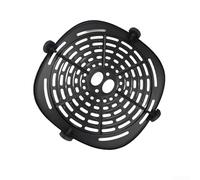Plateau de rechange pour assiette frite à l'air libre 18 x 18 cm avec quatre protections d'angle pour un nettoyage et un entretien pratiques