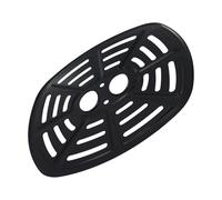 Plateau de rechange pour friteuse à air comprimé 21,5 x 21,5 cm, noir antiadhésif pour la cuisine en plein air, accessoire carré facile à nettoyer