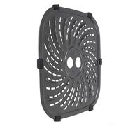 Plateau de rechange pour friteuse à air comprimé 8QT pour PowerXL pour Vortex Pro Air Fryer Plus, avec poignées et languettes en caoutchouc, accessoires de friteuse à air, plaque de gril, plaque à