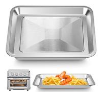 Plateau de rechange pour friteuse à air comprimé Cuisinart TOA-28 TOA-26, four à convection, 27 x 24 cm, maille antiadhésive, panier en acier inoxydable, passe au lave-vaisselle