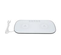 Plateau de réchauffement électrique, Assiette de Chauffage rectangulaire avec contrôle thermostatique Intelligent, Gardien de Repas Chaud pour Le dîner Buffet en Famille