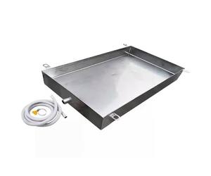 Plateau de récupération d'eau haut et robuste de 10,2 cm, convient pour climatiseurs, plantes industrielles, ateliers, maisons, stations de livraison, etc. 80 x 30 cm