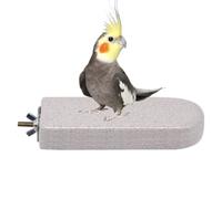 Plateau de repos pour cage à oiseaux | Perchoir de ponçage pour perroquet, perruche, cacatoès, inséparable, conure, canari, pinson