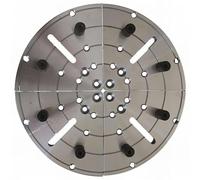 PLATEAU DE REPRISE D.190 / TOURNAGE MANDRIN 4 MORS COMPRESSION 46-190 / EXPANSION 66-220