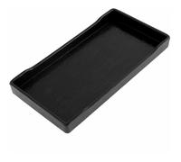 Plateau de Restauration en Plastique Rectangulaire pour le DéJeuner Plateau Noir ODIPIE