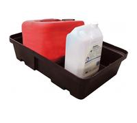 Plateau de rétention 20 litres en PE sans caillebotis amovible PE - CEMO