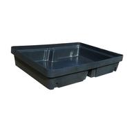 Plateau de rétention 40 litres en PE sans caillebotis amovible PE - CEMO