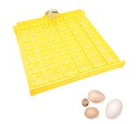 Plateau de Retournement D'oeufs Automatique Mini Incubateur Hatcher Plateau de Retournement D'oeufs Automatique Outil de Retournement D'oeufs avec Moteur pour Oeuf de Caille de Canard de Poulet[220V]