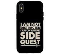 Plateau de RPG I Am Not Distracted I Am on an Epic Side Quest Coque pour iPhone X/XS