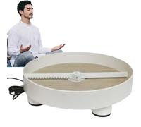 Plateau de sable de méditation, plateau de sable zen rotatif automatique pour la pleine conscience et le soulagement du stress, plateau de sable de thérapie de relaxation