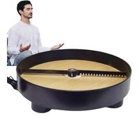 Plateau de sable de méditation, plateau de sable zen rotatif automatique pour la pleine conscience et le soulagement du stress, plateau de sable de thérapie de relaxation