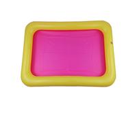 Plateau De Sable Gonflable En Pvc, Château, Table Mobile, Plateau Sensoriel, Jouets De Jeu D'Intérieur Amusants, Plateau De Piscine Pour Enfants, Couleur Aléatoire