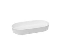 - Plateau de Salle de Bain "Cocon" 19cm Blanc Coton