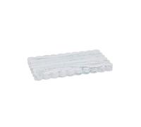 - Plateau de Salle de Bain "Marby" 23cm Blanc