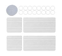 Plateau de séchage pour pierre, 4 plateaux absorbants pour évier | Porte-éponge super absorbant, dessous de verre décoratif moderne pour fournitures de salle de bain, savon pour les mains, plantes