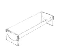 Plateau de serveur de cracker - Support en acrylique | Support de service pour apéritif | Organisateur de présentation alimentaire pour fête, carnaval, mariage | Support de collation pour buffet