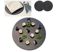 plateau de service 2 ardoises Plateau de service Plateau à fromage rond Ø30cm