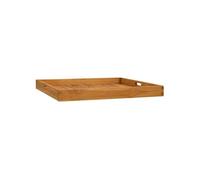 Plateau de service 70x70 cm Bois de teck massif