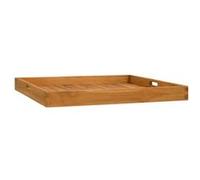 vidaXL Plateau de service 70x70 cm Bois de teck massif