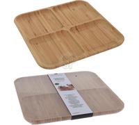 Plateau de Service à 4 Compartiments