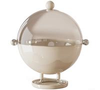 Plateau de service à fruits en PET + ABS avec trous de drainage fonctionnels pour la maison, la cuisine et la table à manger (C)