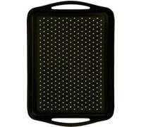 Plateau de service antidérapant - Noir - Système anti-glisse Noir G