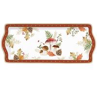 Plateau de service AUTUMN BREEZE Automne 35x15cm Porcelaine en GB Easy Life