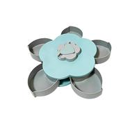 Plateau de Service avec Compartiments | Compartiments Multiples Hermétiques,Plateau Légu Mes avec Couvercle pour Apéritif - pour fêtes, réceptions, apéritifs, Maison, Pique-Nique, Voyage, Desserts,