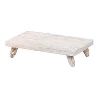 Plateau De Service Boho En Bois Pour Petit Déjeuner 30