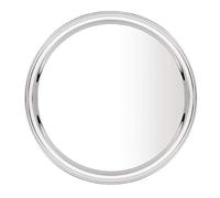 Plateau de service circulaire en acier inoxydable 355 mm