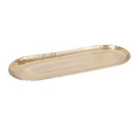 Plateau de Service de Bac Bougie Dekotablett Thé Scandinave Gold