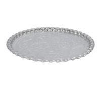 Home Deco Factory Plateau 'Déco' KA0115 – Métal argenté 47 cm
