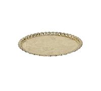 Home Deco Factory - Plateau de service Déco KA0114 47 cm Métal doré