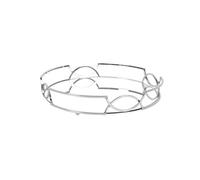 Plateau de Service Design "Miroir" 30cm Argent