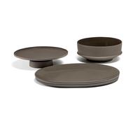 Plateau de service Dune Slate LxWxH 46x34x4cm
